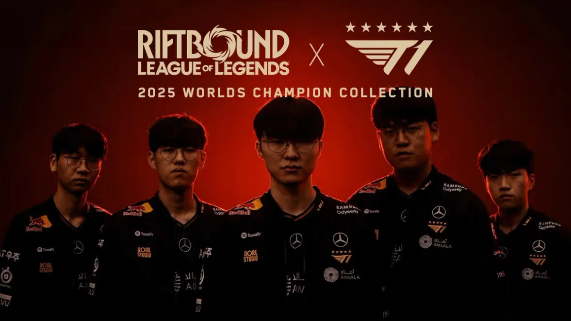 Riftbound X T1, la collection !